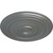 Ekena Millwork Reece Ceiling Medallion (Fits Canopies up to 6 3/4"), Hand-Painted Platinum, 21"OD x 1 1/4"P CM21REPLS - alternate 2
